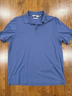 Joseph Abboud liquid soft Men's Polo Shirt - Blue size XLT